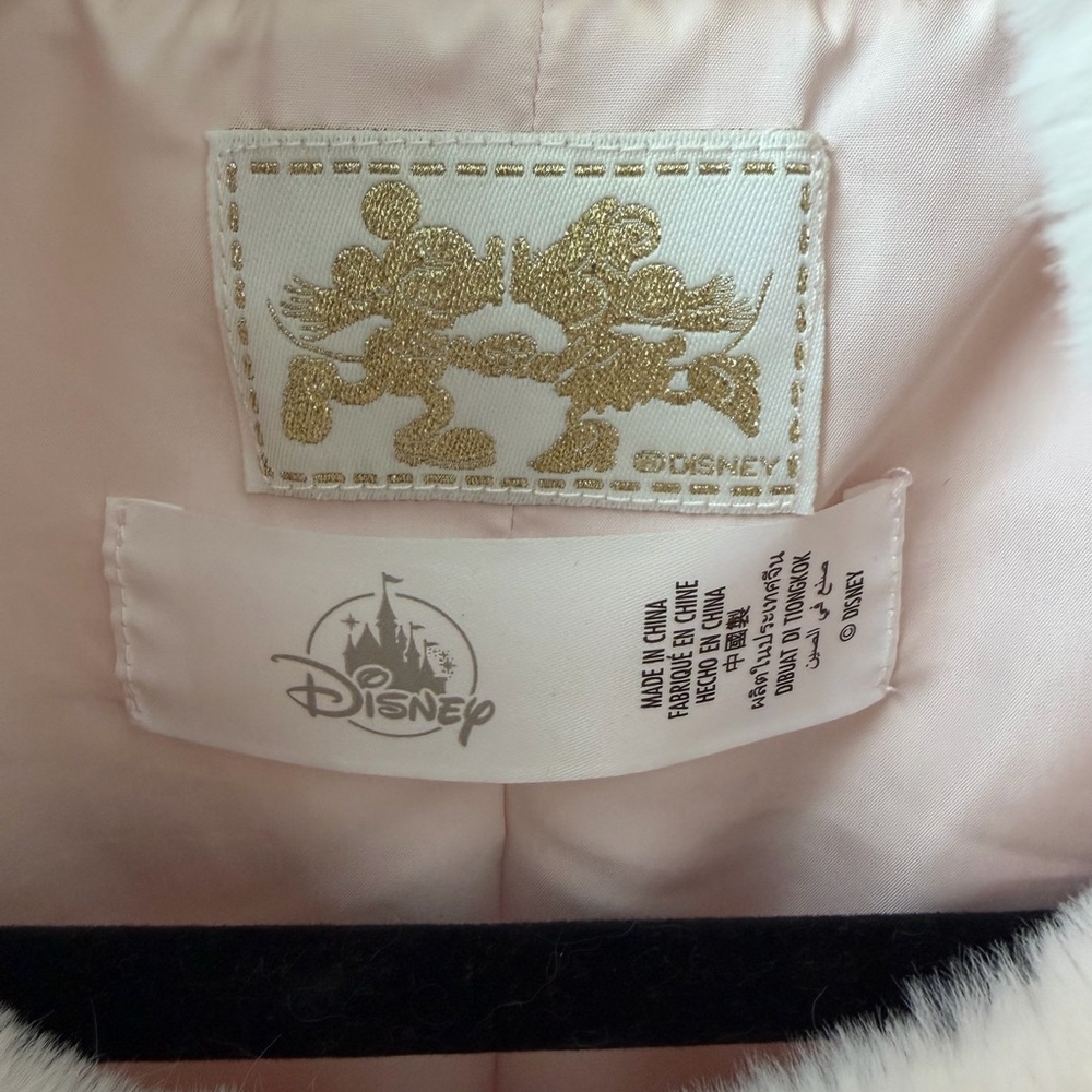 Disney Authentic Pink and Cream Fleece Jacket - Picture 3 of 6